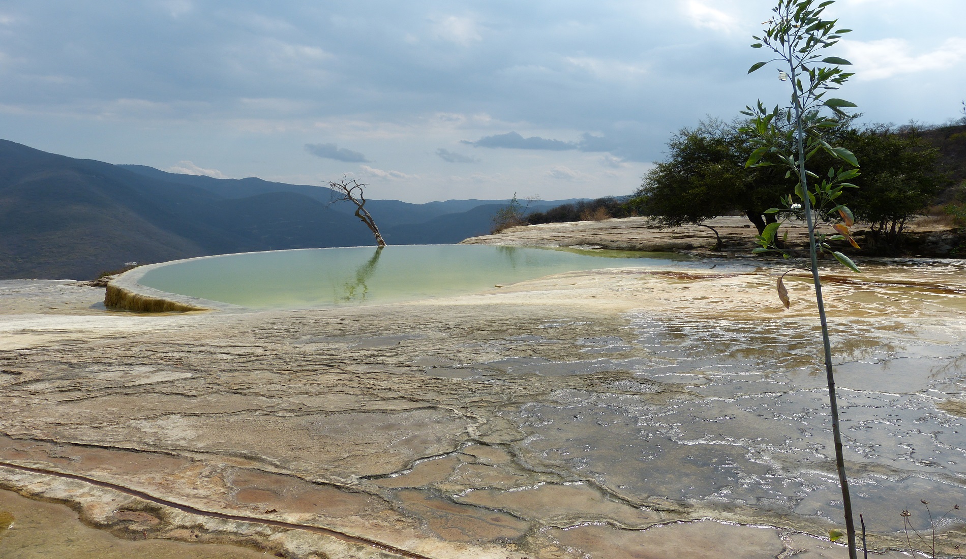 Hierve el Agua mexico reizen