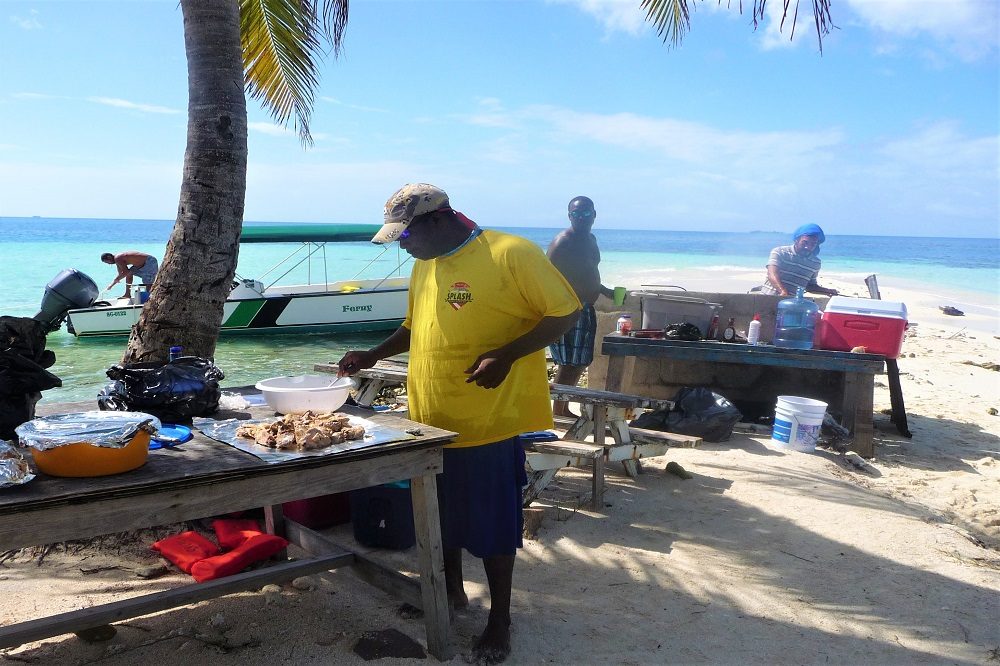 barbecue strand belize