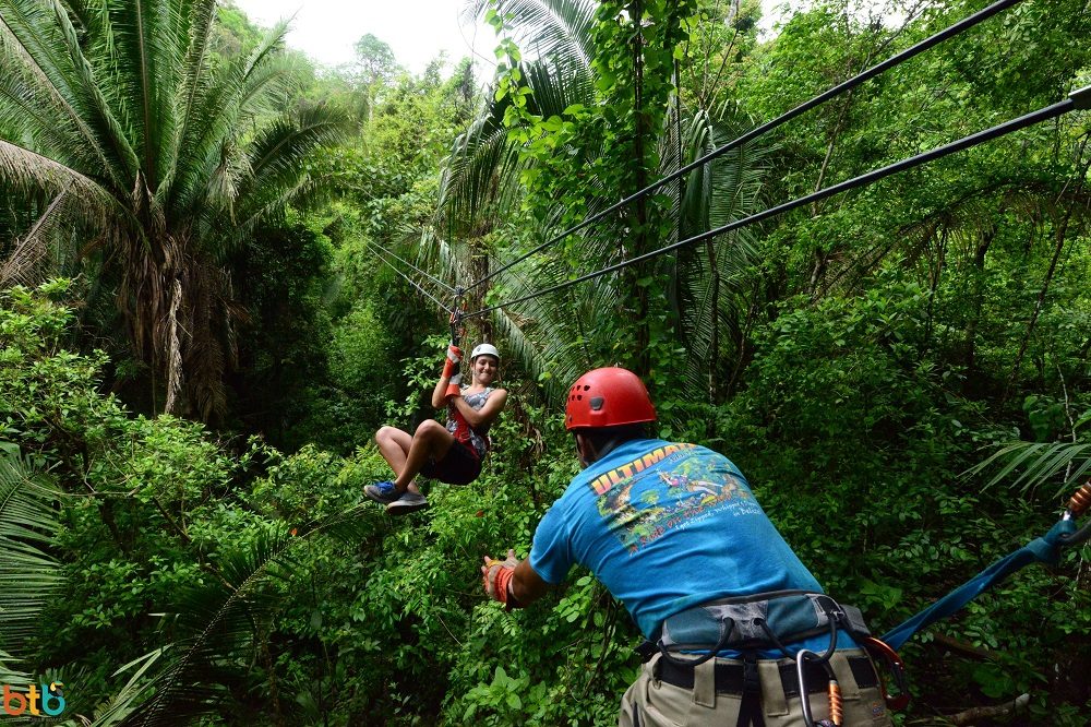 familiereis belize zipline