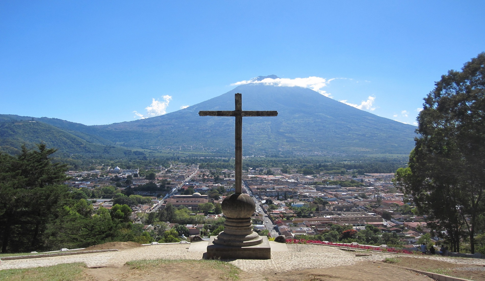 rondreis guatemala agua vulkaan