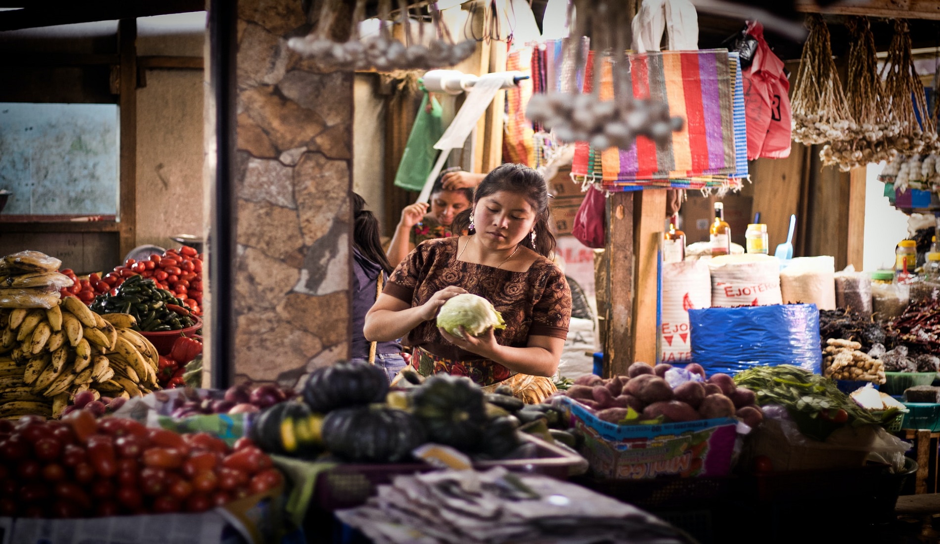 rondreis guatemala markt